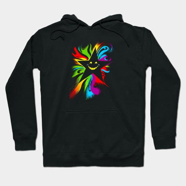 Happy Star #3 Hoodie by Butterfly Venom